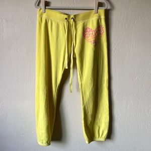 PINK graphic joggers